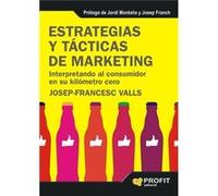 Estrategias Y Tacticas De Marketing - [Livre en VO] Francesc Valls (Auteur)