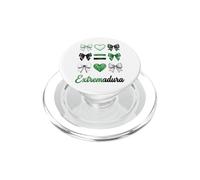 Estrémadure Coquette Bow Girls PopSockets PopGrip pour MagSafe