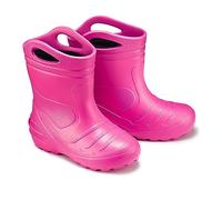 ESTRO Botte en Caoutchouc Enfant - Bottes de Pluie Enfant Fille Botte de Pluie Fourrée Enfant Botte Pluie Enfant Chaussure Pluie Enfant K051 (34 EU, K051 Rose)