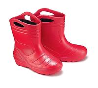 ESTRO Botte en Caoutchouc Enfant - Bottes de Pluie Enfant Fille Botte de Pluie Fourrée Enfant Botte Pluie Enfant Chaussure Pluie Enfant K051 (33 EU, K051 Rouge)