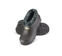 ESTRO Bottes de Jardin Femme - Sabot de Jardin Homme Sabot Fourré Homme Sabots Fourrés Botte Jardinage Femme A16 (46, Gris)