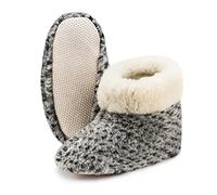 ESTRO Chaussons Femme Hiver Chaud - Chausson Laine Homme Pantoufles Homme Chaudes Pantoufle Femme Hiver OLE (43, Nuage)