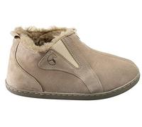 ESTRO Chaussons Femme Hiver Chaud - Pantoufles Homme Chaud Hiver Chausson Peau de Mouton Femme Chausson Homme Laine Pantoufles INTIMO (38, Cappuccino 3)
