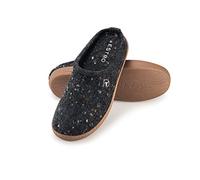 ESTRO Chaussons Homme Pantoufles Homme - Pantoufles en Feutre avec Semelle Gomme Antidérapante Semelle DUO