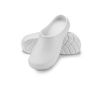 ESTRO Sabot Femme Jardin Clogs - Sabot Plastique Homme Léger Femme Sabot de Jardin Homme Chaussure de Jardinage CC01 (38, Blanc)