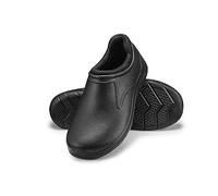 ESTRO Sabot Jardin Homme Clogs - Sabot de Jardin Homme Sabot Plastique Femme Sabots de Jardinage Femme K040S (45 EU, Noir)