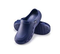 ESTRO Sabots Homme Clogs Femme - Unisexe Sabot Jardin Femme Sabot Plastique Homme Sabots de Jardin Léger Gomme F92 (44, Bleu Foncé)