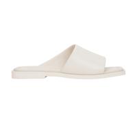 Estro - Sandales Plates à Bride Carrée - Femme - Chaussures - Blanc - Taille: 39 EU