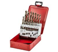 Estuche 19 Brocas Metal HSS-Co DIN338 1-10 - 19E