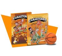 Estuche Canastones: 2 libros + pelota: Fantástico estuche para regalar con los dos primeros libros de «Canastones» y una pelota