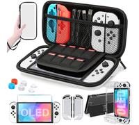 Estuche Funda Pour Nintendo Switch & Oled Joycon Nitendo Swich Joy Con Protection Game Console Case Accessoires Cover Shell Skin, White- Chine