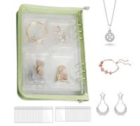 Estuche Organizador De Pendientes, Joyero De Viaje,Joyero Impermeable De Gran Capacidad | Joyero De Viaje, Organizador Que Ahorra Espacio Para Anillos