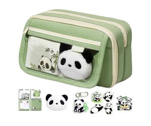 Estuche Para Lápices Panda - De Papelería De Gran Capacidad avec
