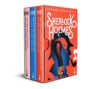 Estuche Sherlock Holmes (Arthur Conan Doyle): Estudio en escarlata, El signo de los cuatro y Las aventuras de Sherlock Holmes