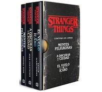 Estuche Stranger Things/ Stranger Things Boxed Set: Contiene: Mentes Peligrosas/ a Oscuras En La Ciudad/ El Vuelo De Ícaro