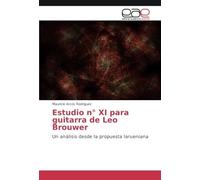 Estudio N° Xi Para Guitarra De Leo Brouwer