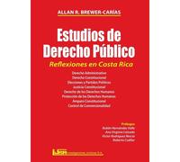 Estudios De Derecho Público. Reflexiones En Costa Rica. Derecho Administrativo, Derecho Constitucional, Elecciones Y Partidos Políticos, Justicia Constitucional, Derecho De Los Derechos Humanos, Ampar