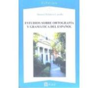 Estudios Sobre Ortografía Y Gramática Del Español - Peñalver Castillo, Manuel Peñalver Castillo, Manuel (Auteur)