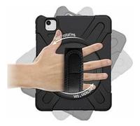eSTUFF AUSTIN - Coque de protection pour tablette - robuste - polycarbonate, silicone - noir - pour Apple 11-inch iPad Air (M2)