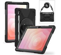 eSTUFF Austin Defender W129254795 pour Galaxy Tab S11 sans protection d'écran intégrée Noir