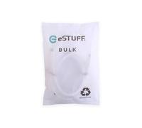 eSTUFF Câble USB-C vers USB-C Infinite (GRS) 2 m Blanc - Écologique en TPE Recyclé, Super Souple, Renforcé Kevlar, Résistant 35 000 Flexions