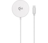 eSTUFF Chargeur magnétique sans fil QI2 15 W, MHXH3ZM/A (chargeur)