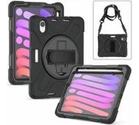 eSTUFF - Coque de protection pour tablette - polycarbonate, silicone - noir - 8.3" - pour Apple iPad mini (6ème génération) G