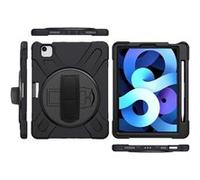 eSTUFF Defender Case - Coque de protection pour tablette - silicone, polycarbonate - noir - 11" - pour Apple 10.9-inch iPad Air; 11-inch iPad Pro (1ère génération, 2e génération) G