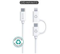 eSTUFF ES600170 câble USB USB 2.0 1 m Blanc