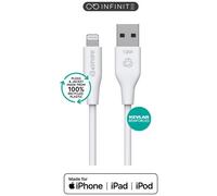 eSTUFF ES601270-BULK câble Lightning 2 m Blanc