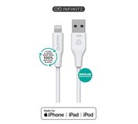 eSTUFF ES601270 câble Lightning 2 m Blanc