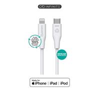 eSTUFF ES602170 câble Lightning 1 m Blanc