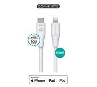 eSTUFF ES602370-BULK câble Lightning 3 m Blanc