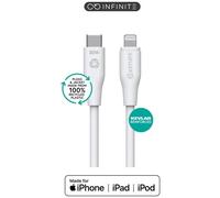 eSTUFF ES602370 câble Lightning 3 m Blanc