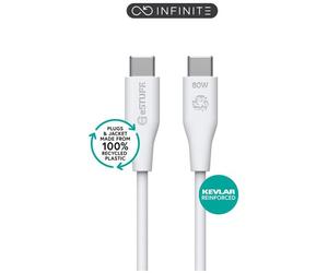 eSTUFF ES604170-BULK câble USB USB 2.0 1 m USB C 60 W Blanc