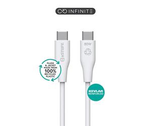 eSTUFF ES604270-BULK câble USB USB 2.0 2 m USB C Blanc
