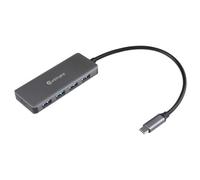 eSTUFF ES623007 hub & concentrateur USB 3.2 Gen 1 (3.1 Gen 1) Type-C 5000 Mbit/s Aluminium