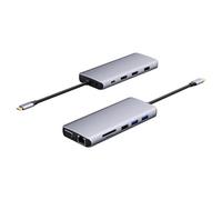 Single USB-C Dock - Station d'accueil - USB-C 3.2 Gen 1 - VGA, HDMI - 1GbE