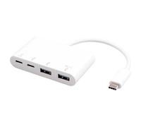 eSTUFF Hub USB ES625002 - 2x USB‑C 5 Gbps, 2x USB 3.0 5 Gbps - Compatible PC/Console