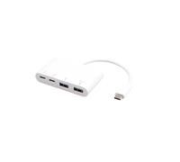 eSTUFF Hub USB ES625002 - 2x USB‑C 5 Gbps, 2x USB 3.0 5 Gbps - Compatible PC/Console