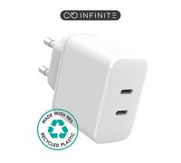 eSTUFF ES637035-BULK chargeur d'appareils mobiles Smartphone Blanc Secteur Charge rapide Intérieure