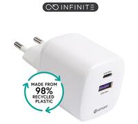 eSTUFF ES637065 chargeur d'appareils mobiles Universel Blanc Secteur Charge rapide Intérieure