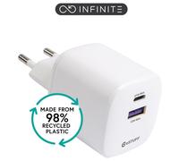 eSTUFF ES637065 chargeur d'appareils mobiles Universel Blanc Secteur Charge rapide Intérieure