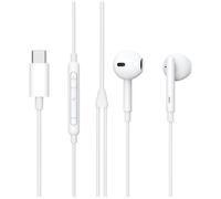 eSTUFF ES652200-BULK casque Avec fil Ecouteurs Appels/Musique USB Type-C Blanc