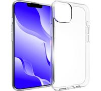 Coque transparente eSTUFF INFINITE VIENNA pour iPhone 14, 100 % TPU recy S6