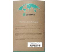eSTUFF ES67120006-BULK Housse de protection pour téléphone portable 15,5 cm (6.1" ) Cover Noir (ES67120006-BULK)