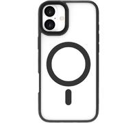 eSTUFF ES67141101 coque pour téléphone 6.7" Housse Noir et Transparent pour Apple iPhone 16 Plus