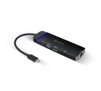 eSTUFF GLB235420 station d'accueil USB 3.2 Gen 1 (3.1 Gen 1) Type-C Noir