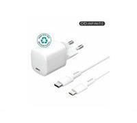 eSTUFF INFINITE - Adaptateur secteur - fiche UE, câble USB-C vers lightning, 1,5 m - 20 Watt