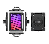 eSTUFF Ohio Defender W129249308 Étui avec dragonne pour iPad mini 7/Mini 6 Noir